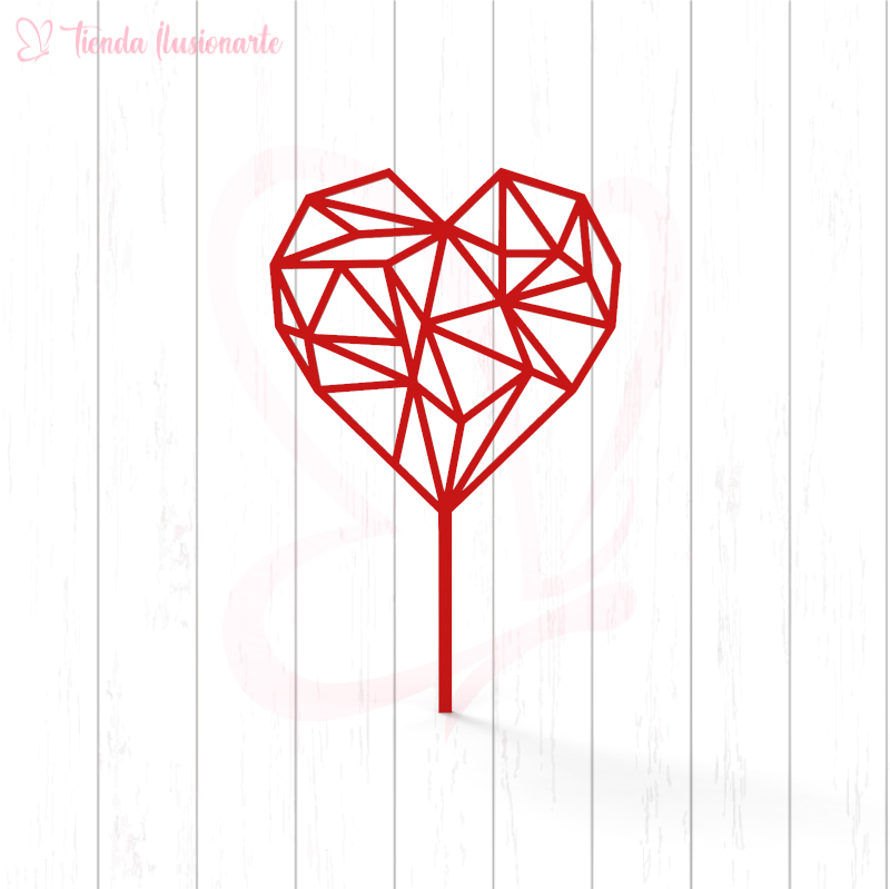 Topper Corazón