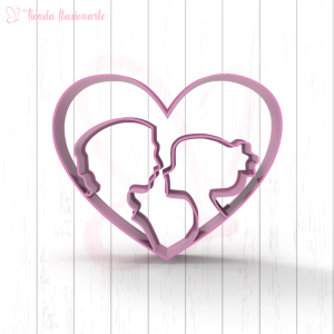Corazón pareja - San Valentín