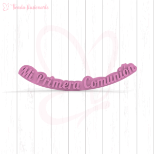 Sello Mi primera comunión para tortas 15cm