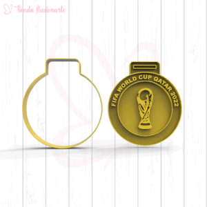 Medalla campeones del mundo Qatar