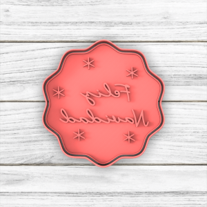 Sello/Stamp Feliz Navidad