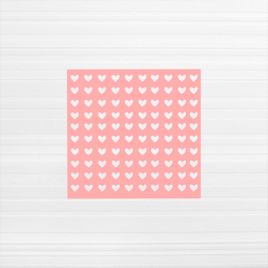 Stencils para Sprinkles/Texturizador Corazón