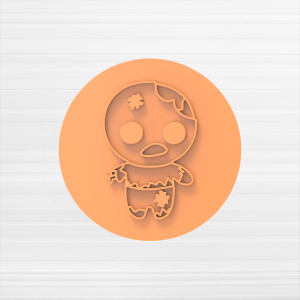Sello Zombie - Halloween
