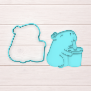 ANIMALES - CAPIBARA VASO