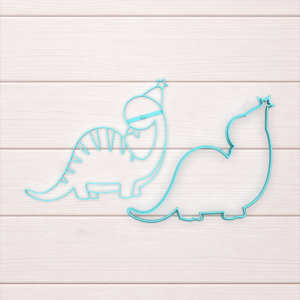 ANIMALES - DINOSAURIO BONETE 2